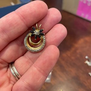 Sterling silver Flower pendant